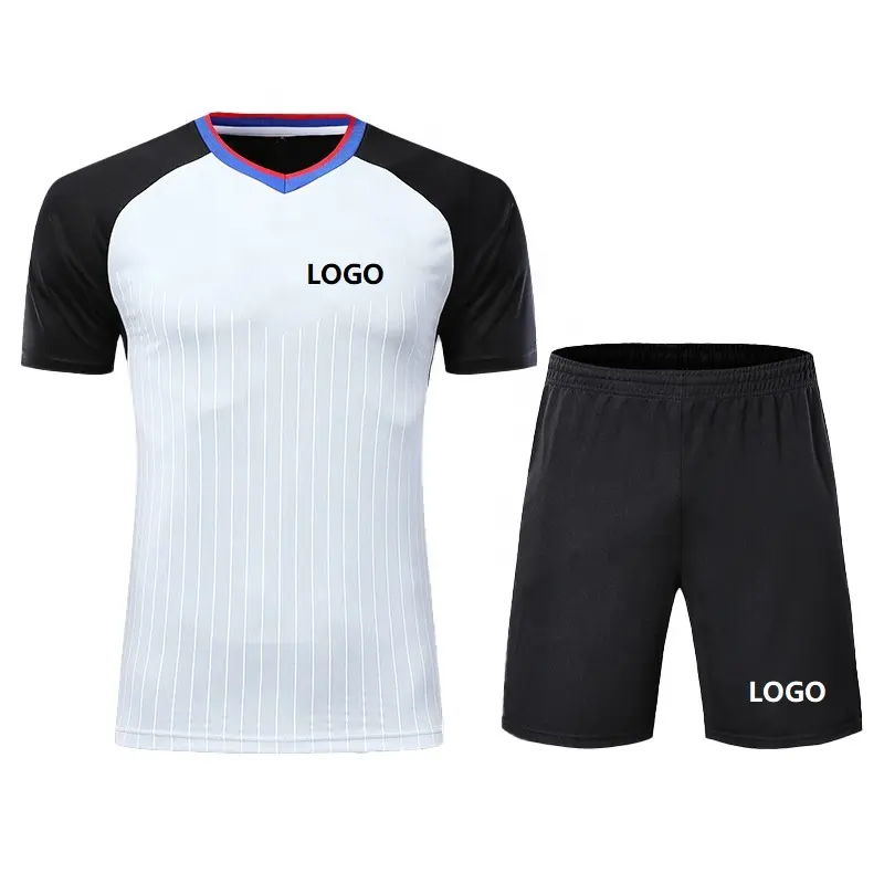Referee T Shirt Custom Logo 100% Polyester Quick Drying Basketball Blank Training Wear Soccer Referee Uniform