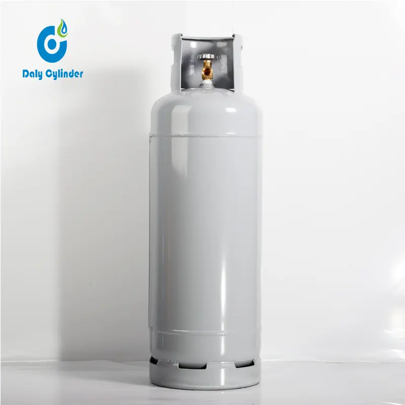 Tabung Gas Portabel, Silinder Gas untuk Botol Kompor Gas Portabel, Tekanan Rendah Langsung dari Pabrik 108L Kosong Dapat Diisi Ulang 45Kg 48Kg 50Kg