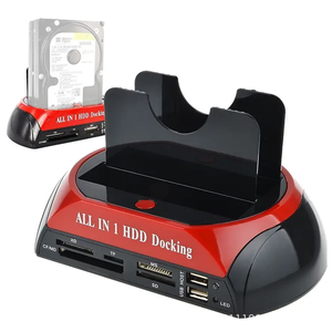 PSDA hepsi 1 Hdd yerleştirme istasyonu eSATA USB 2.0/3.0 adaptörü için 2.5/3.5 sabit Disk sürücü yerleştirme istasyonu sabit muhafaza - Product Image 6