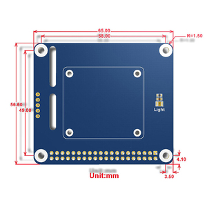 Aspberry-engrasador de acero inoxidable para aspberry amera, 4 2-2