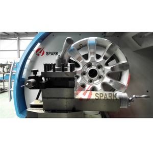 Máquina CNC de torno de 2 ejes para reparación de ruedas, con escáner láser, programa automático, habitación Horizontal - Product Image 6