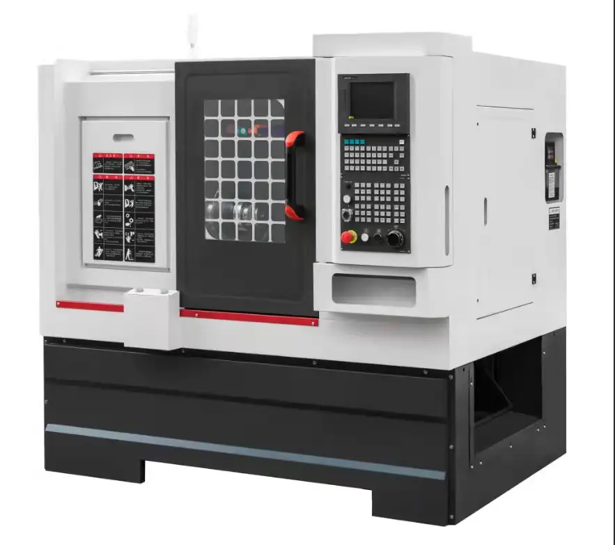 Hochwertige Schrägbett-CNC-Drehmaschine für die Dichtung bearbeitung