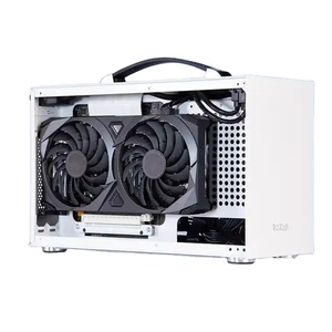 I100 itx מיני במקרה קטן כל מזוודה אלומיניום מיני itx משחק כרטיס גרפיקה עצמאי כל מקרה <span class=keywords><strong>PC</strong></span> אלומיניום תומך קטן <span class=keywords><strong>1u</strong></span> po