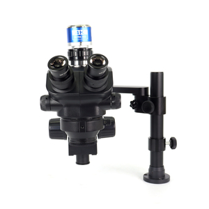 SANQTID bureau fixe cardan support <span class=keywords><strong>Microscope</strong></span> trinoculaire <span class=keywords><strong>Microscope</strong></span> de soudage électronique réparation de téléphone portable avec caméra - Product Image 4