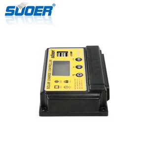 Suoer Intellint <strong>PWM</strong> <strong>Solar</strong> Char <strong>Controller</strong> 12V/24V 30A with LCD Display <strong>for</strong> 300W PV Power Lighting <strong>Solar</strong> <strong>Systems</strong> 36V Rated Volta