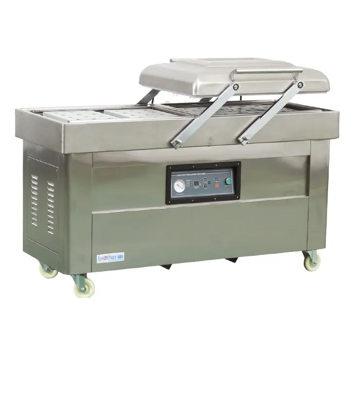 Brother DZ500/2SB Vacuum packaging machine Food body vacuum sealing machine Automatic commercial double chamber vacuum machine