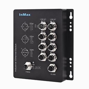 InMax Manufacturer M12 <strong>Switch</strong> En50155 24VDC 12VDC Ip67 Ip65 Ip54 8 Port M12 Railway <strong>Switch</strong> Ip67 Waterproof Industrial <strong>Switches</strong> - Product Image 5