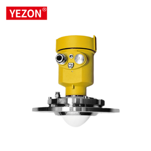 80GHz Radar Sensor Transmissor Nível Instrumentos De Medição Onda Guiada Pó Sólido PP PET Grânulos Plásticos Deionized Água