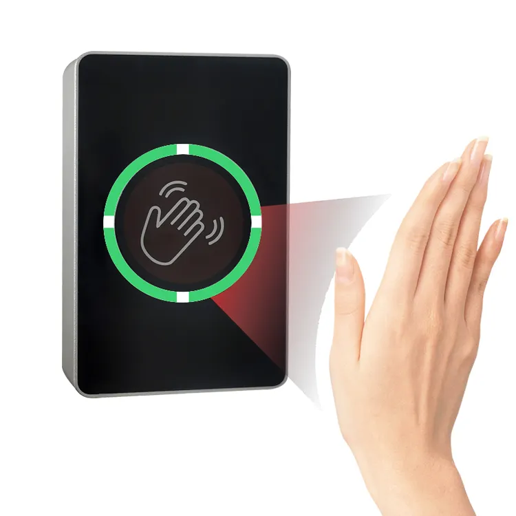 Sistema de controle de acesso, botão de saída de porta tuya wi-fi inteligente de emergência infravermelho sem botão de saída de toque