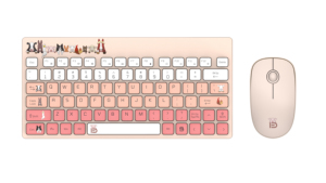 FD 1501 <strong>Customization</strong> Colorful Wireless <strong>Keyboard</strong> and <strong>Mouse</strong> <strong>Combo</strong> 2.4G USB Compact Portable and Quiet <strong>Keyboard</strong> and <strong>Mouse</strong> for PC L - Product Image 2