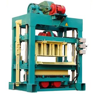 Venta directa de fábrica, fabricación de ladrillos huecos de hormigón, máquina formadora de bloques de cemento de alta ganancia a La QTJ4-40