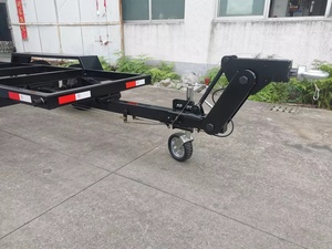 定制小型汽车拖车2轴4轮拖车，用于发电机运输 - Product Image 4