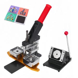 Tùy Chỉnh DIY Hình Chữ Nhật Hình Ảnh Tủ Lạnh Nam Châm Máy Làm Của Nhãn Hiệu Nút Vuông Huy Hiệu Máy Làm Kit - Product Image 1