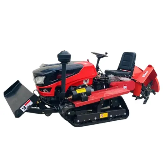 Tractor rotativo mini para agricultura, cargador pequeño de jardín, diésel, China, arado, cultivador de tractores