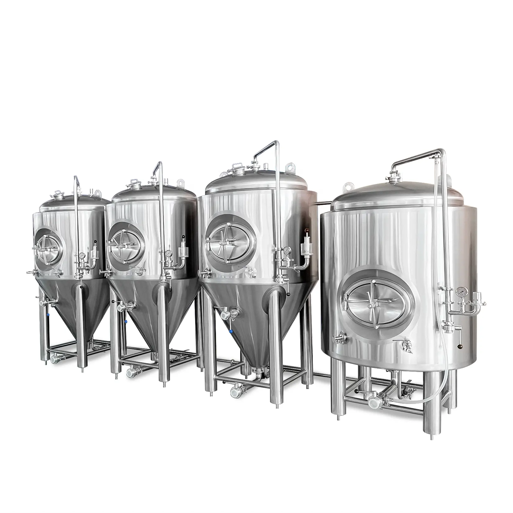 Personalización profesional 100l 1bbl 200l 250l 300l tanque de cerveza fermento en Stock fermentador artesanal rotatorio para la venta