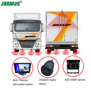 Sistema de sensor de estacionamiento para camiones de servicio pesado Cámara trasera delantera de alta calidad 1080P con sistema de 8 sensores con monitor de 2CH 7" - Product Image 2