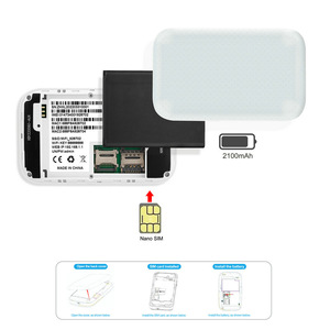 欧亚版MDM8916 Type-C移动专业WiFi路由器2100毫安电池无线WiFi共享热点设备4G WiFi热点 - Product Image 5