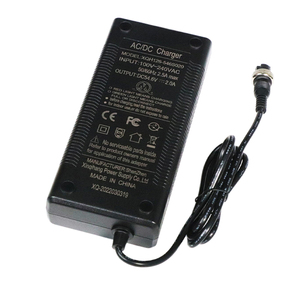 New Image Lithium Battery Pack <strong>3</strong>-Pin Charger 54.6V2A <strong>3</strong> Pin for Zero 8 9 Socket Connector EU/US/<strong>AU</strong>/UK Electric Scooter Charger - Product Image 2