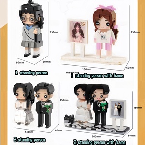 吉仔儿童定制礼品DIY积木塑料动作人物玩具造型定制玩具礼品 - Product Image 6