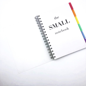 WireO Spiral Binding <strong>Notebook</strong> <strong>with</strong> Transparent Plastic Cover Daily Weekly Monthly Planner <strong>with</strong> Colorful <strong>Index</strong> Tab Divider Agenda - Product Image 3