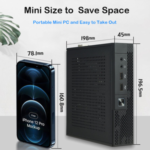 Nueva computadora de escritorio de negocios con Windows 10 Core I5 4GB RAM 128GB Mini PC para uso de oficina con enchufes de EE. UU. Y AU - Product Image 2