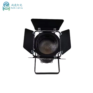 T-show 60W Mini Par <strong>Light</strong> with Barn Door Wedding Stage Theater Lighting 15-30 Degree Warm White 2in1 Cob DMX512 Control Mode - Product Image 2