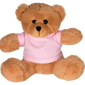 Бесплатный образец логотипа Kwaii супер мягкий плюшевый мишка для снятия стресса настраиваемый размер и цвет - Product Image 4