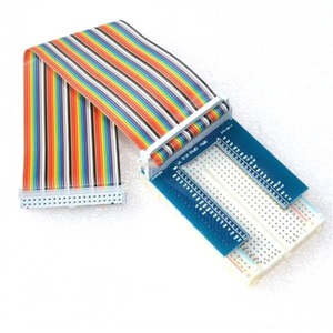 Per scheda di espansione Raspberry Pi 2 Gpio/per Raspberry Pi B + versione dorata piastra adattatore GPIO 6 + 40 Pin Cabble + 400 Pts Breadboard - Product Image 1