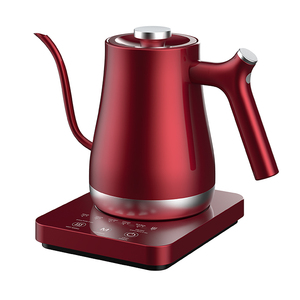 0.8 L Custom Stainless Steel Electric <strong>Variable</strong> STOCK <strong>Temperature</strong> Setting Gooseneck Kettle Pour Over Coffee Kettle - Product Image 1
