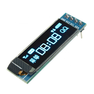 0.91 zoll OLED modul 0.91 "weiß/Blue OLED 128X32 OLED LCD LED Display Module 0.91" IIC Communicate