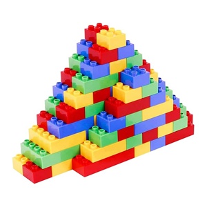 Nueva tendencia de alta calidad, bloque cuadrado divertido no tóxico, mercados chinos en línea, juego de bloques de construcción grandes clásicos para niños - Product Image 1