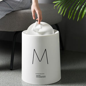 Baño paso mujer higiene servilleta basura papel de pie contenedor de basura cubo de basura de plástico 12L cubo sanitario sin contacto - Product Image 5