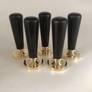 Sản Phẩm Mới Phong Bì Sáp Con Dấu Màu Đen Tay Cầm Bằng Gỗ Tem Với Biểu Tượng Tùy Chỉnh - Product Image 1