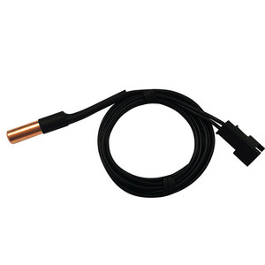 Sensor de temperatura personalizado de alta calidad de fábrica Ntc 2,7 K Ohm Ntc Sensor de descongelación Sensor de temperatura de cabeza de cobre - Product Image 4