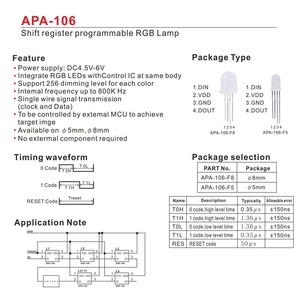 Заводская цена WS2811 APA106 P9823 диффузная круглая шляпа RGB светодиодные пиксели чипсет полноцветный DC5V Arduino светодиодный Диод