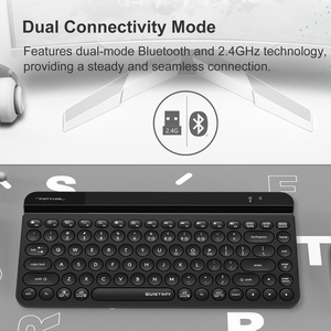 <strong>A4Tech</strong> Fstyler FBK30 Compact QuietKey Pink <strong>Keyboard</strong> for Bluetooth <strong>Wireless</strong> TKL PC Type-C Membrane Integrated Tablets Cradle - Product Image 3