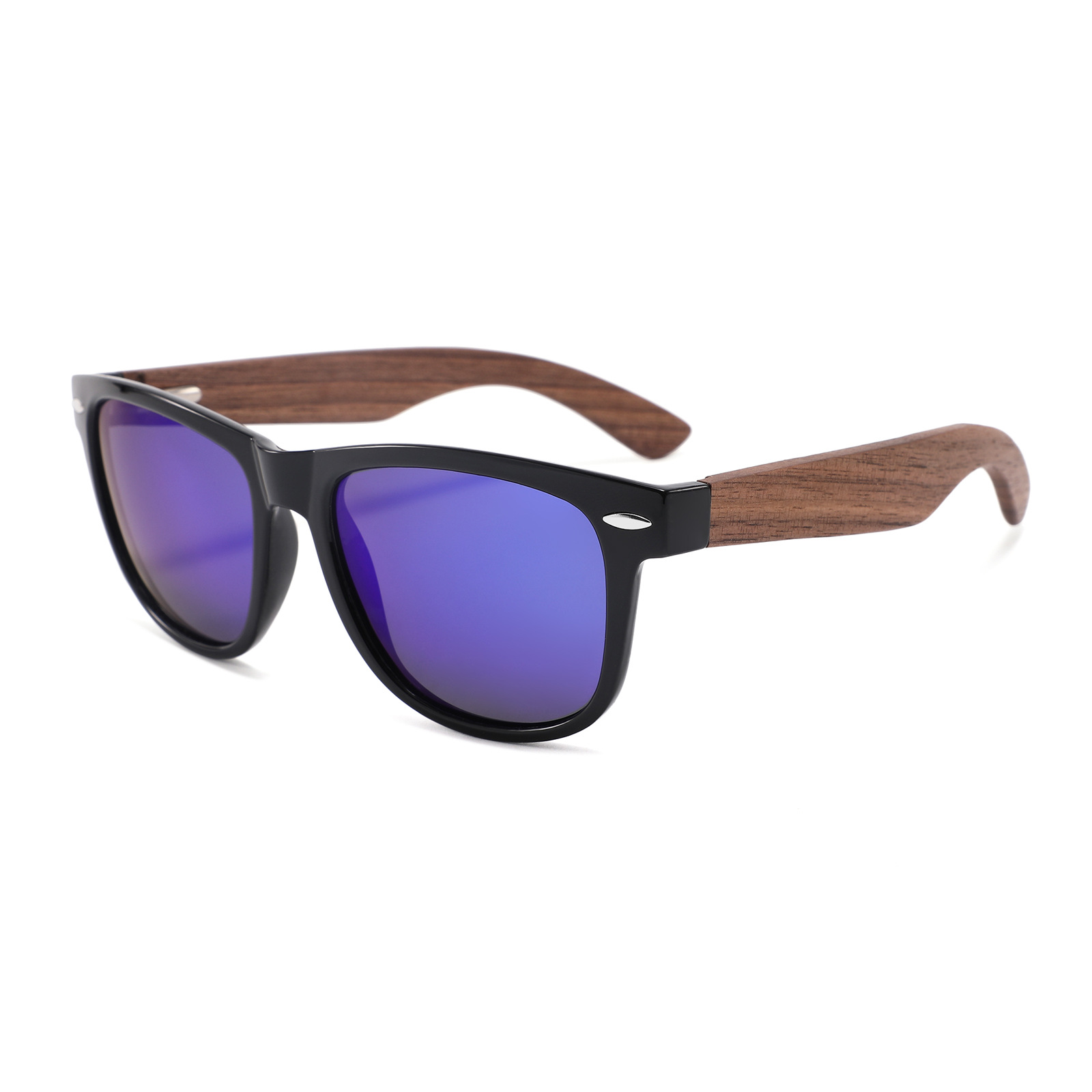 Mc3 black walnut foot-bright black frame-polarized blue silver
