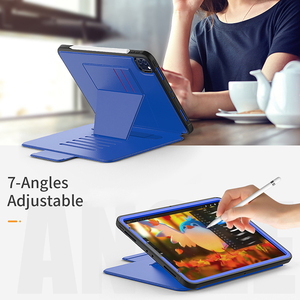 Smart Flip Magnetic Adjustable Kickstand With Pencil Holder Tablet <strong>Cover</strong> for <strong>iPad</strong> 10.<strong>2</strong> 9.7 Case - Product Image 4