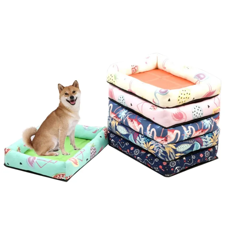 Hot selling Summer Pet Non-removable Side dog beds Specification: XL 83X66X8cm custom cat bed pet bed