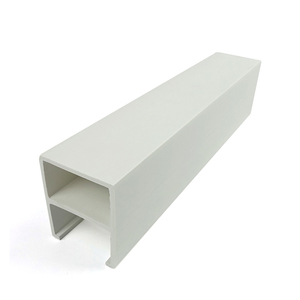 Wpc面板建筑材料纯色木质纹理室内吊顶网格天花板 - Product Image 5