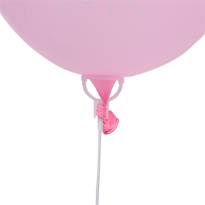 ピンクラテックスバルーンハートアルミフィルムバルーンセット誕生日パーティーデコレーション用スタンド付き