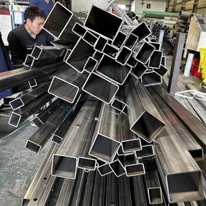RHS retangular hollow bölüm galvanizli kare çelik boru boru kaynaklı boru - Product Image 5