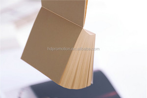 Bloc de notas adhesivo de diseño personalizado de promoción, Bloc de notas de papel reciclado magnético y autoadhesivo para uso de regalo - Product Image 3