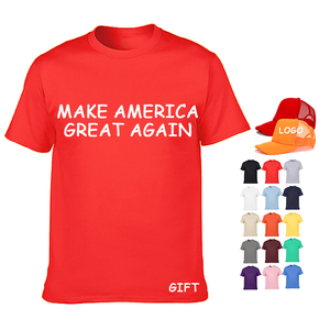 Hot Selling Custom Printing <strong>Election</strong> Campaign <strong>T</strong> Shirt Promotional Items President Image <strong>T</strong> Shirt - Product Image 1