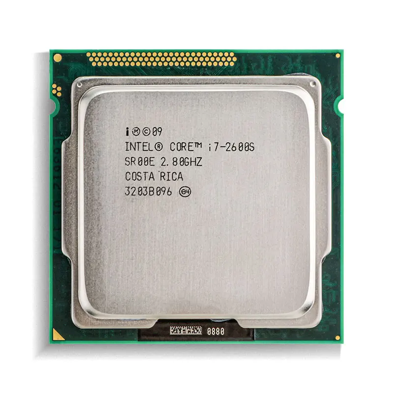 2600 एस i7 इंटेल कोर i7 के लिए इस्तेमाल किया 2600 एस 2.8 GHz ट्रैक्टर-कोर आठ-कोर 65W सीपीयू प्रोसेसर एलजीए 1155