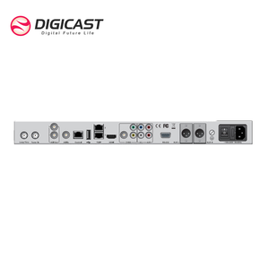 Decodificador de vídeo CVBS HD montado en bastidor 1U, decodificador de vídeo digital DVBSS2 DVB C ASI - Product Image 1