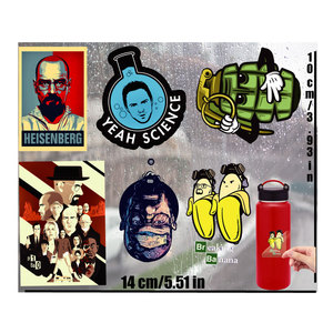 <strong>USA</strong> TV Show UV Transfer 3D Transparent <strong>Decals</strong> for Bottle Wallet Laptop Phone DIY Breaking Bad Sticker