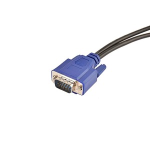 Vga One To Two Wire 3 6 Cable de pantalla dividida para computadora VGA One Drag Two Monitor Video HD Cable 1 a 2