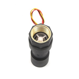 流量计2-50L/min塑料DN25 NPT港口霍尔开关水流量传感器，带止回阀过滤机水计数器 - Product Image 6
