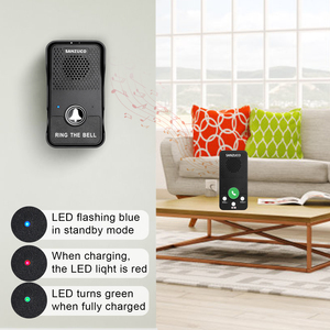 レストラン用ホテルワイヤレスインターホンシステムホテルInterocm電話ラジオ防水電子ドアベル - Product Image 3
